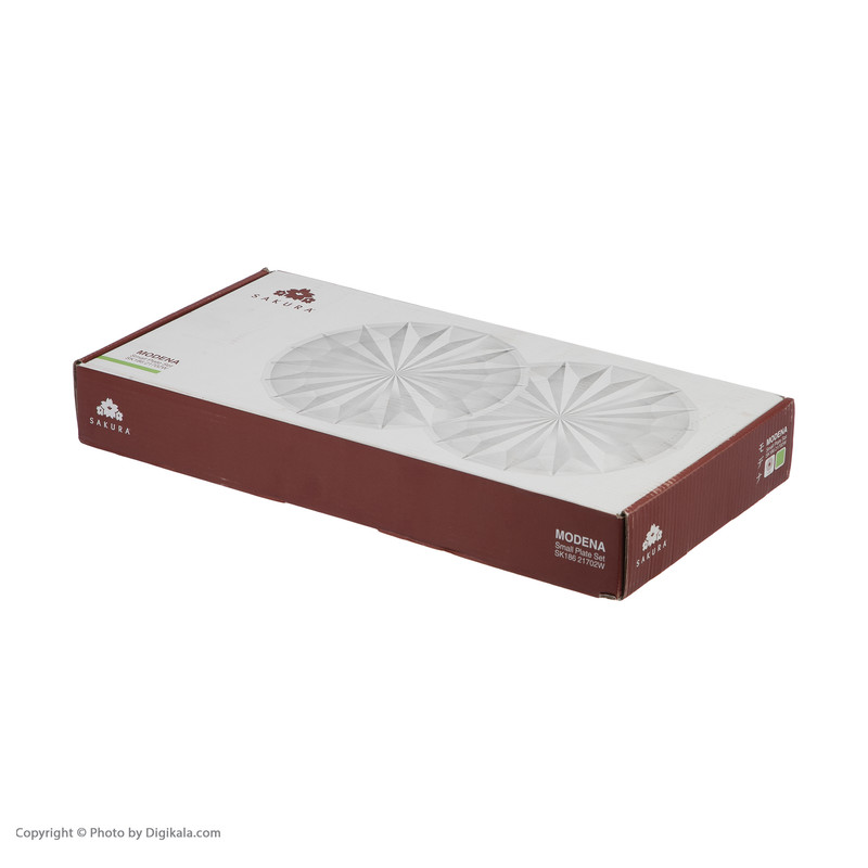 پیش دستی ساکورا مدل مودنا کد SK18621702W بسته 6 عددی