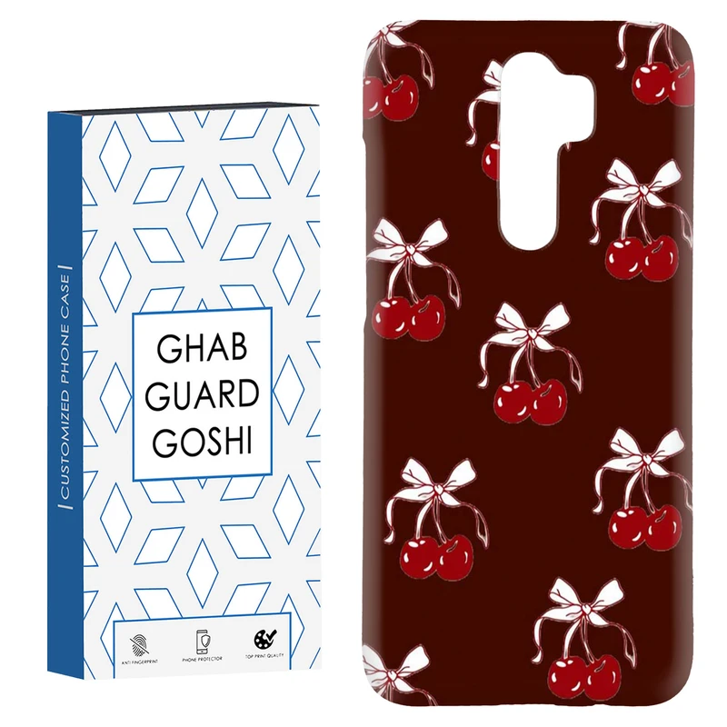 کاور قاب گارد گوشی طرح پاپیون و گیلاس کد Dimo-948 مناسب برای گوشی موبایل شیائومی Redmi Note 8 pro