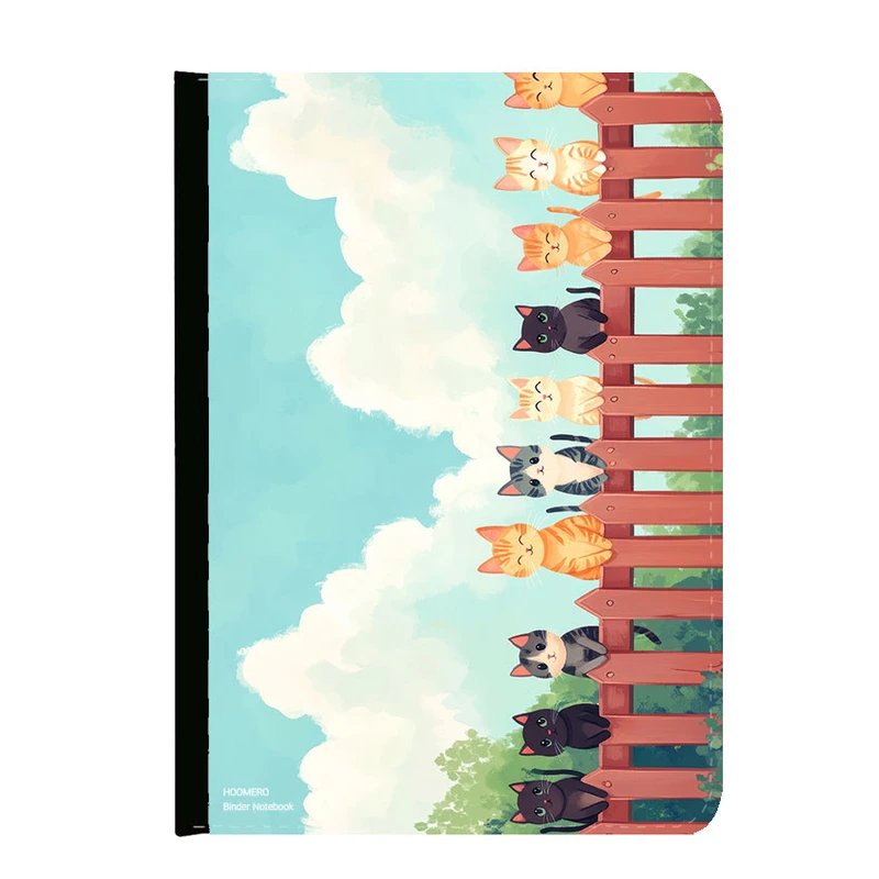 کلاسور هومرو مدل KL1066 طرح گربه فانتزی 