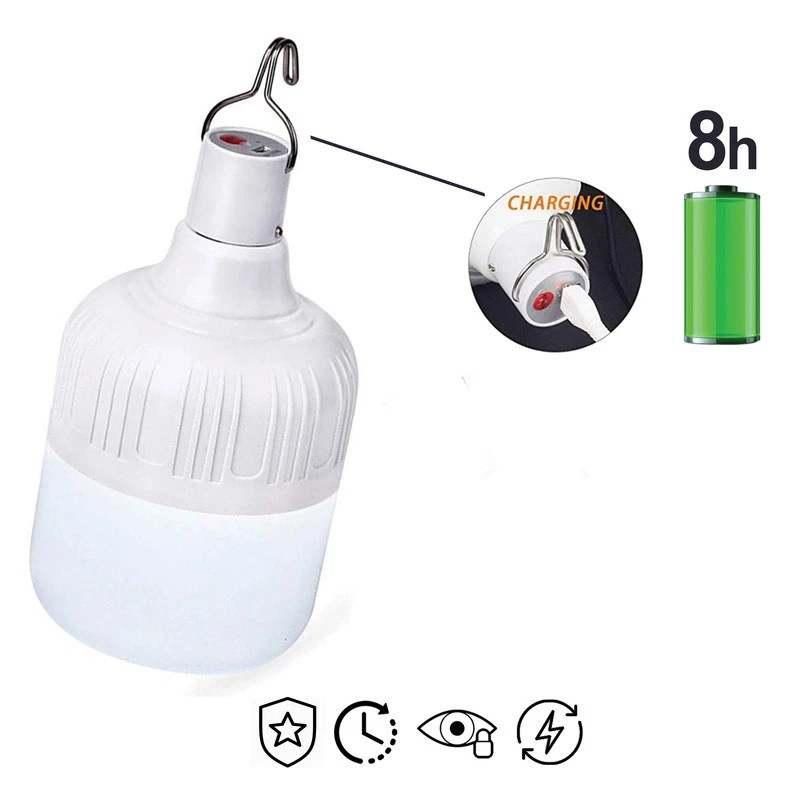 چراغ اضطراری مدل شارژی کد YB-2103-50W با نور مهتابی