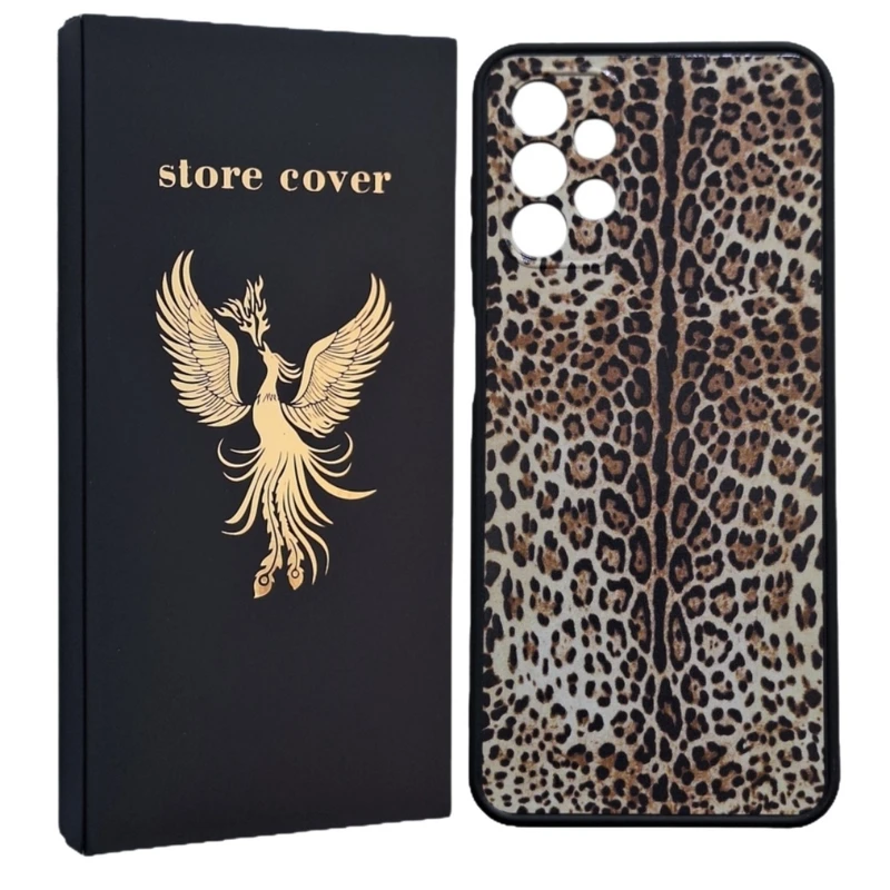  کاور استور کاور طرح پلنگی مدل A52 مناسب برای گوشی موبایل سامسونگ Galaxy a52 / A52S