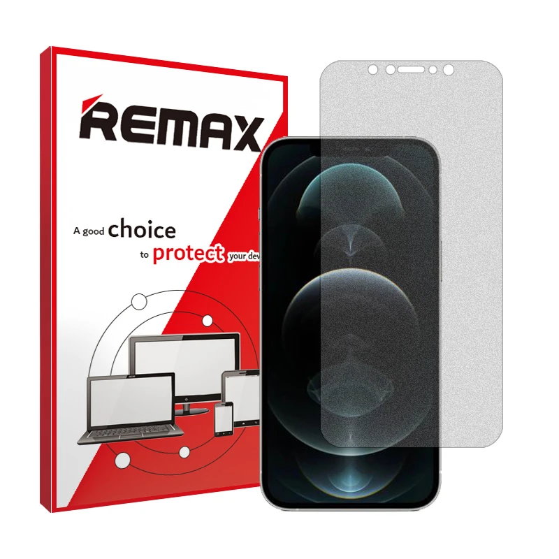 محافظ صفحه نمایش مات ریمکس مدل HyMTT مناسب برای گوشی موبایل اپل iPhone 12 Pro Max