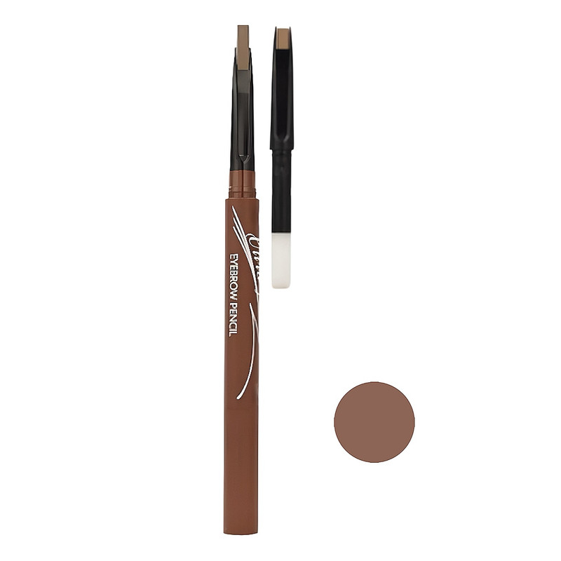 مداد ابرو کوین اند کوکو مدل cool شماره 02 رنگ قهوه ای به همراه سری یدک