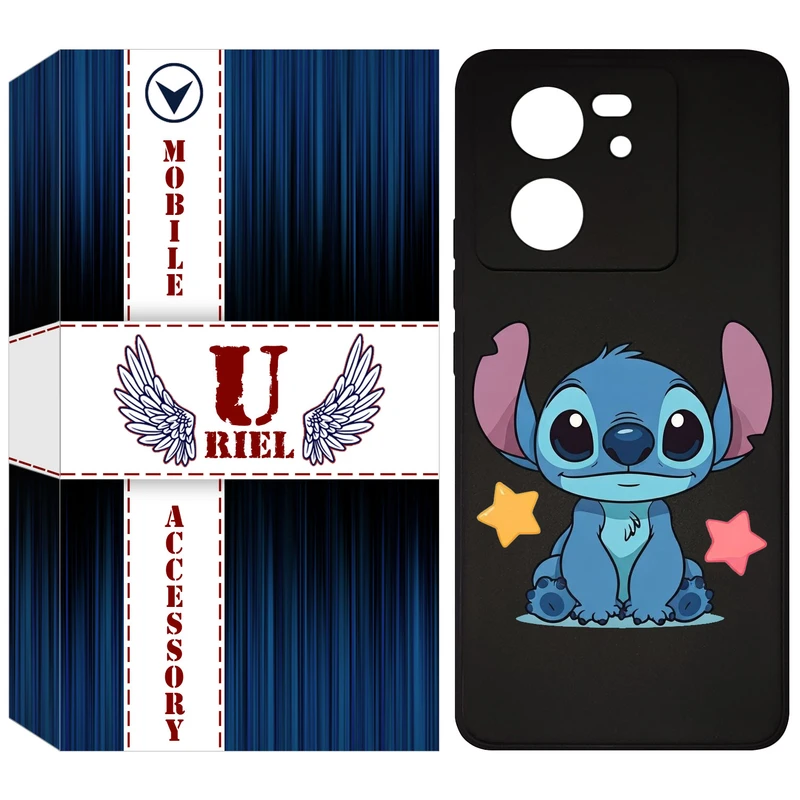 کاور یوریل قاب مدل KSH کد 70 طرح استیچ مناسب برای گوشی موبایل شیائومی 13T / 13T Pro / Redmi K60 Ultra