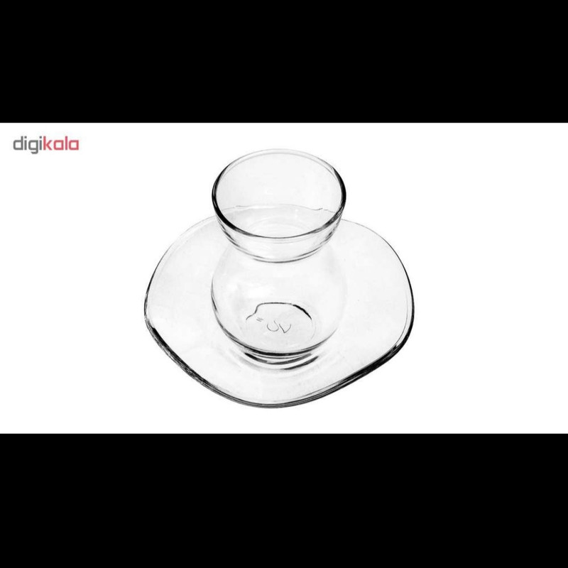 ست فنجان و نعلبکی 12 پارچه مدل دفرمه
