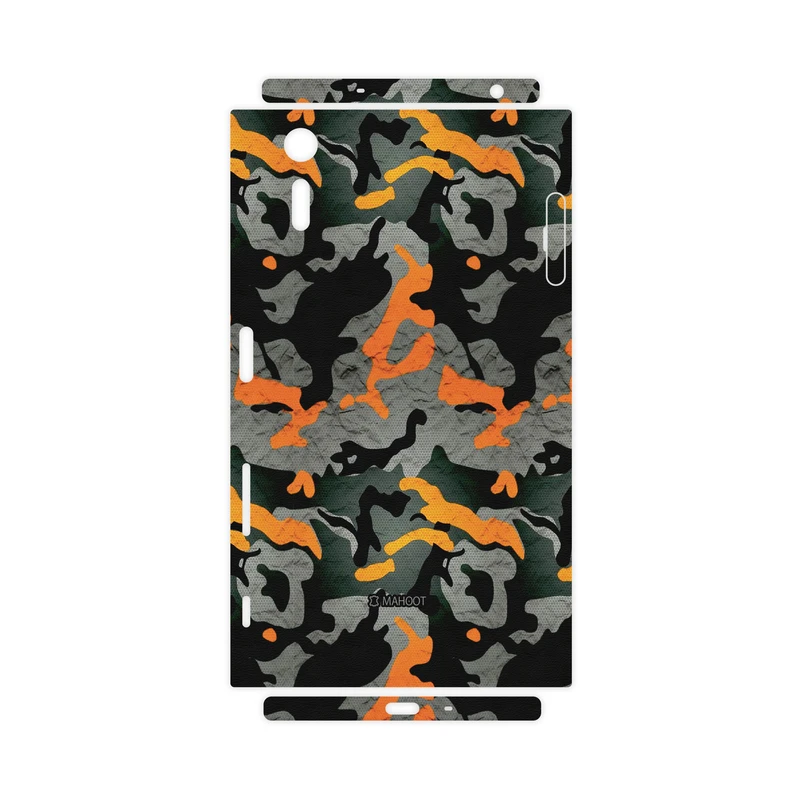 برچسب پوششی ماهوت مدل Autumn-Army-FullSkin مناسب برای گوشی موبایل سونی Xperia XZ