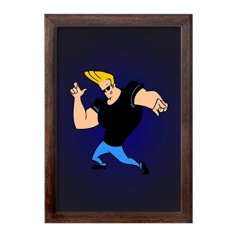 تابلو خندالو طرح جانی براوو (Johnny Bravo) کد F8864