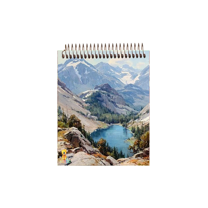 دفتر نقاشی 50 برگ بانیبو مدل طبیعت کد 263