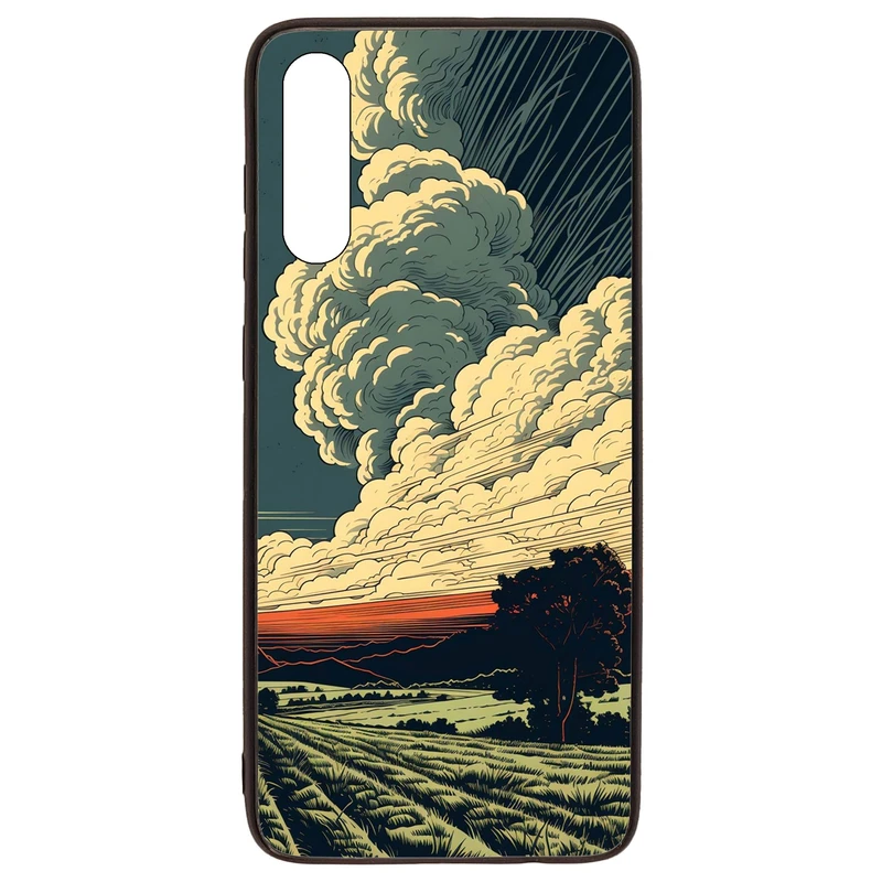 کاور قاب گارد گوشی طرح منظره کد TPU-163 مناسب برای گوشی موبایل سامسونگ Galaxy A70 / A70s