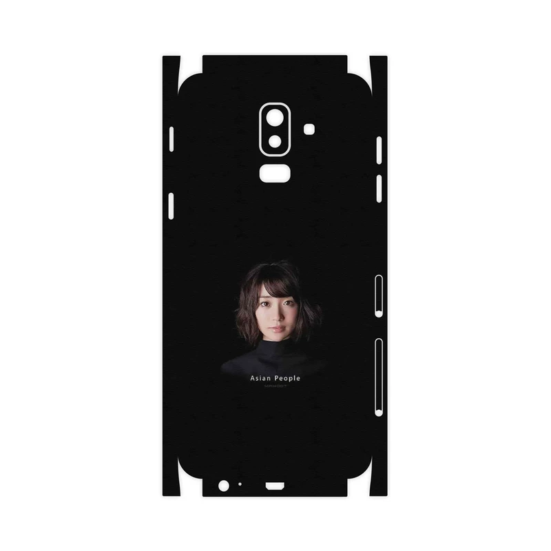 برچسب پوششی ماهوت مدل Portrait of an Asian Woman-FullSkin مناسب برای گوشی موبایل سامسونگ Galaxy J8