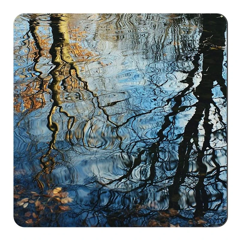 مگنت صبا طرح مدل نقاشی تصویر درخت در آب کد M849