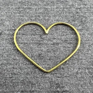 آویز گردنبند طلا 18 عیار زنانه دوست خوب مدل قلب dk123