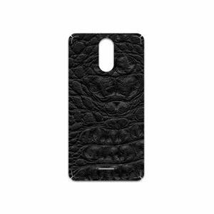 MAHOOT Black-Crocodile-Leather Cover Sticker for Tecno WX3F LTE