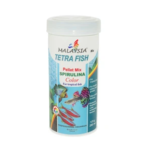 غذای ماهی مالزی مدل super color slice وزن 175 گرم