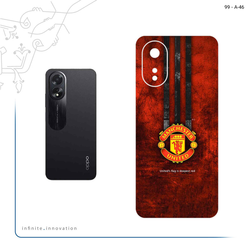 برچسب پوششی ماهوت مدل Manchester_United مناسب برای گوشی موبایل اپو A38