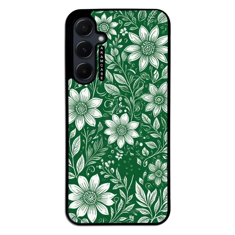 کاور آکام مدل AMC-WSGA55-FLOWERS-17 مناسب برای گوشی موبایل سامسونگ Galaxy A55