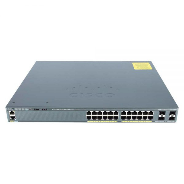 سوییچ 24 پورت POE سیسکو مدل WS-C2960X-24PS-L