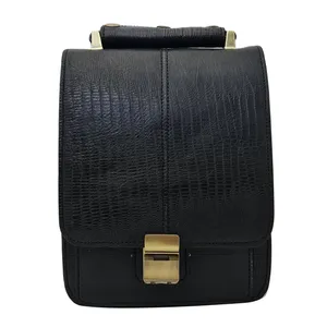 کیف دوشی مدل آفاق چرم طبیعی کد C_4600