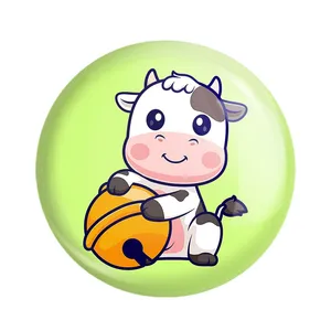 مگنت خندالو مدل حیوانات بامزه گاو کد 29731