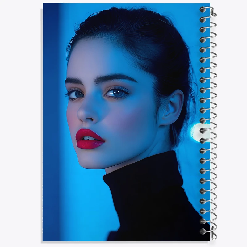 دفتر مشق 100 برگ خندالو طرح دخترانه کد F7828