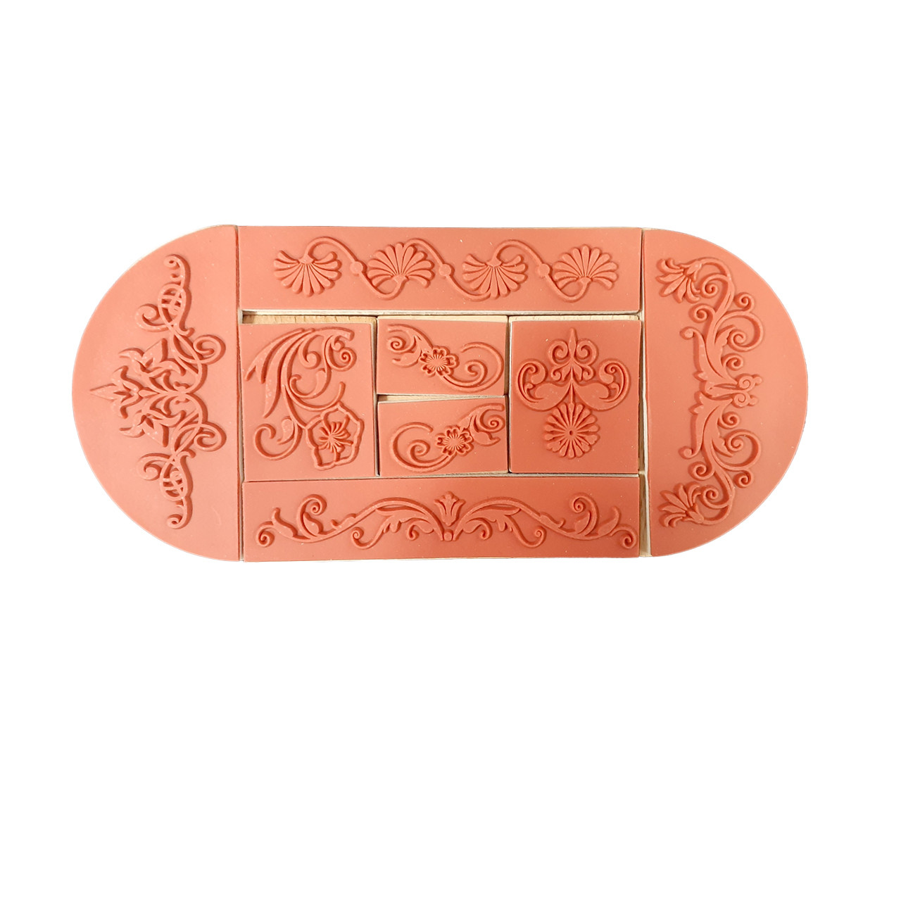 مهر مدل گل کد 47 مجموعه 8 عددی