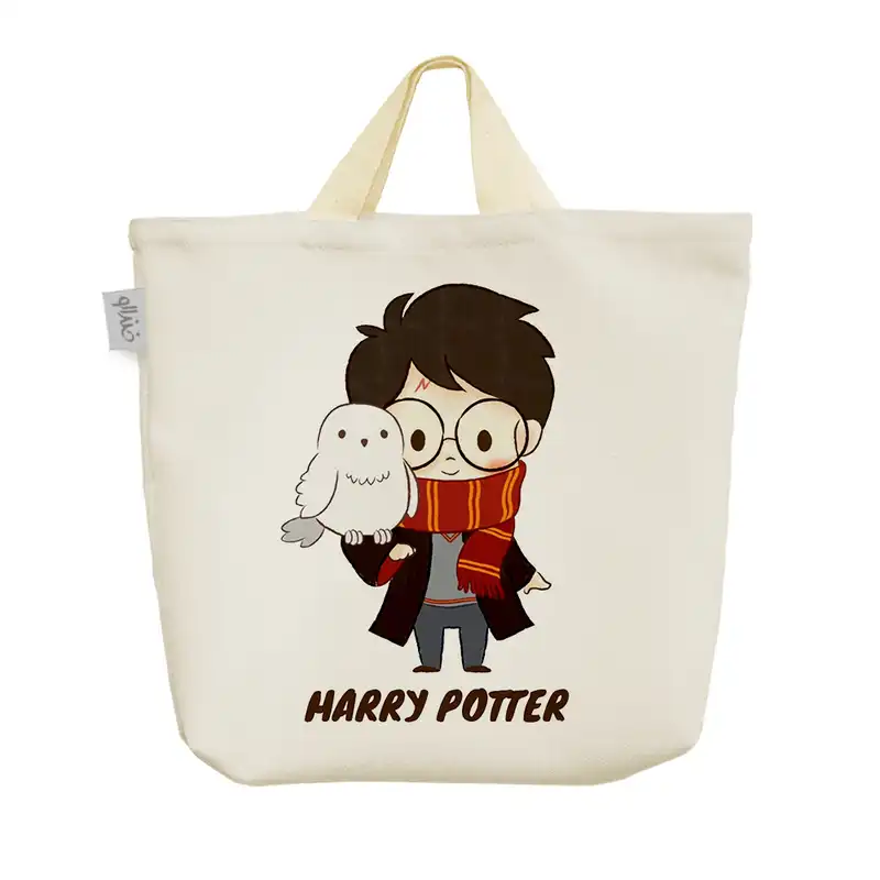 ساک خرید خندالو مدل هری پاتر Harry Potter کد H342