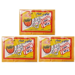 صابون شستشو روبی مدل مراغه وزن 525 گرم بسته 3 عددی