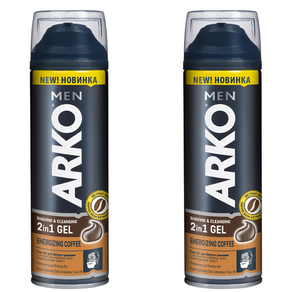 ژل اصلاح آرکو من مدل hfgdbv حجم 200 میلی لیتر مجموعه دو عددی