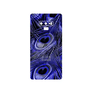 MAHOOT Purple Feather Cover Sticker for Samsung Galaxy Note 9