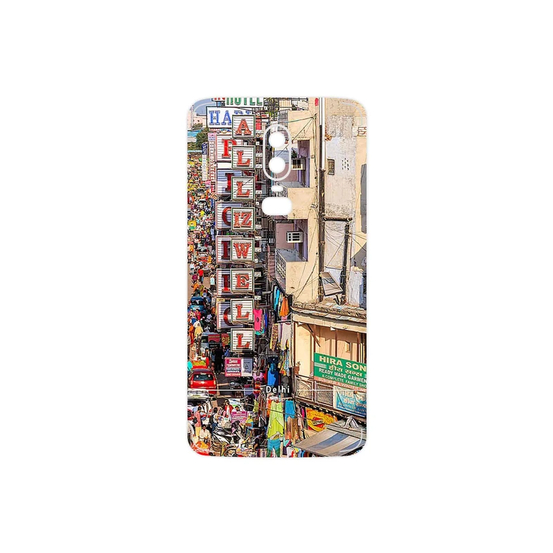 برچسب پوششی ماهوت مدل City of Delhi مناسب برای گوشی موبایل وان پلاس 6