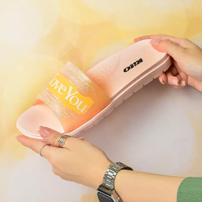 دمپایی زنانه کیتو مدل آی لاو یو کد 2999