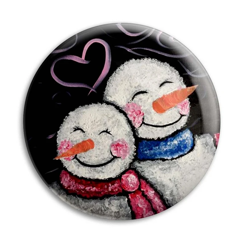 مگنت پرمانه طرح snowman کد pmag.25552