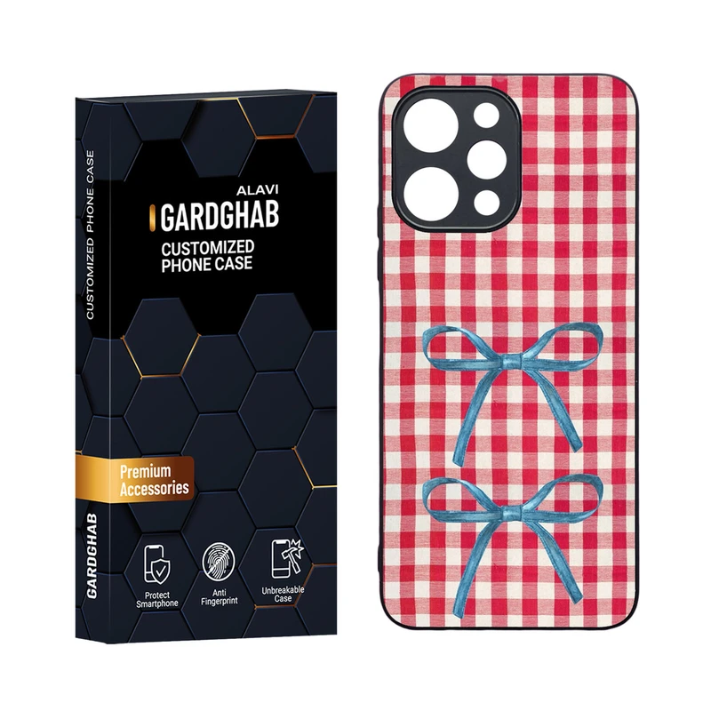 کاور گارد قاب مدل دورژله ای دخترانه مناسب برای گوشی موبایل شیائومی Redmi 12 4G / 5G