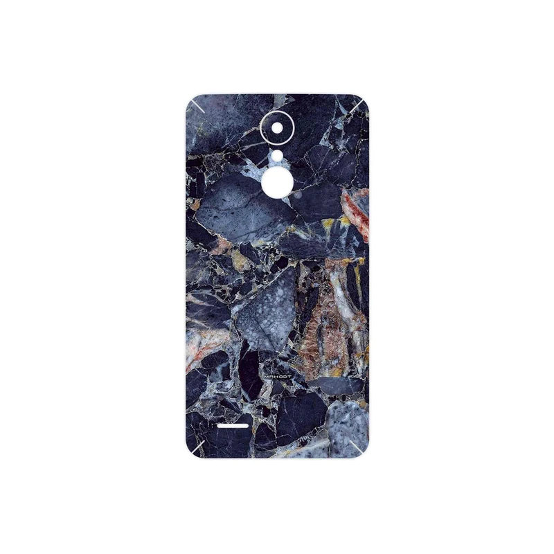 برچسب پوششی ماهوت مدل Broken black marble مناسب برای گوشی موبایل ال جی K8 2017