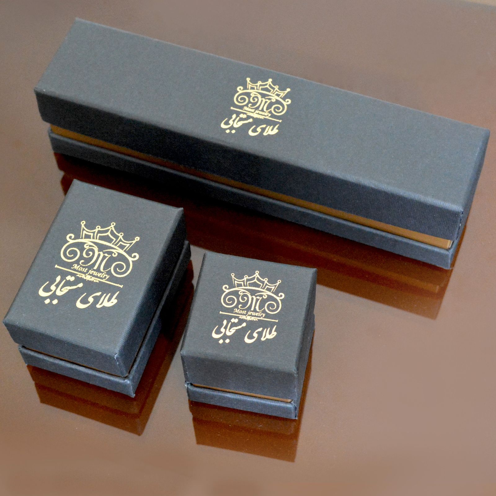 دستبند طلا 18 عیار زنانه طلای مستجابی مدل هرینگبون کد 19 -  - 3