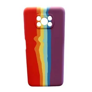 کاور مدل سیلیکونی طرح آبرنگ مناسب برای گوشی موبایل شیائومی POCO X3/POCO X3 PRO 