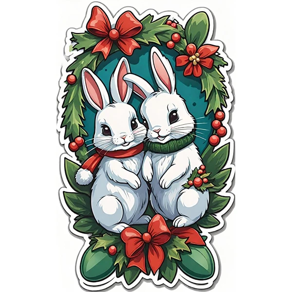 استیکر پارچه و لباس پاد آفرین طرح خرگوشی کد 737