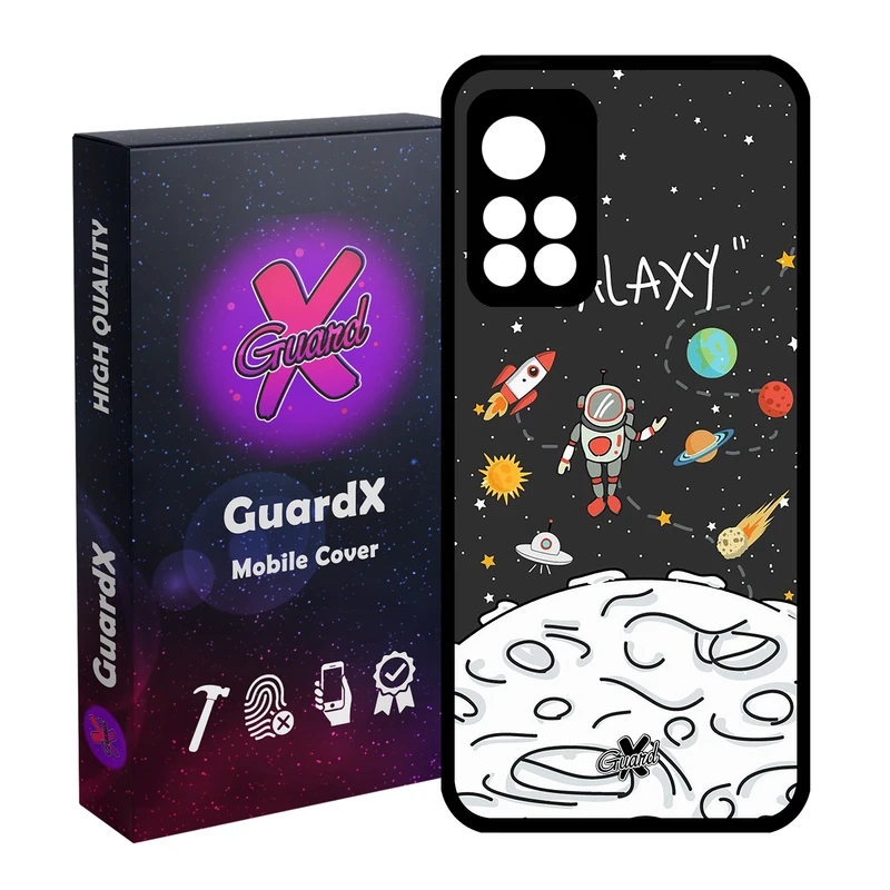 کاور گارد ایکس طرح Galaxy مدل Glass10014 مناسب برای گوشی موبایل شیائومی Redmi Note 11 Pro Plus 5G