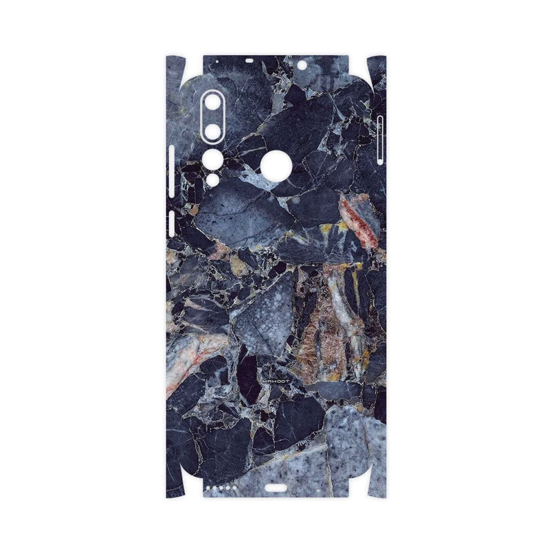 برچسب پوششی ماهوت مدل Broken black marble-FullSkin مناسب برای گوشی موبایل هوآوی Nova 4
