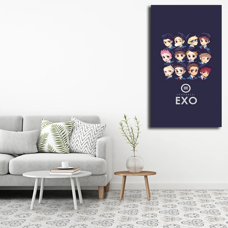 پوستر مدل exo کد 03