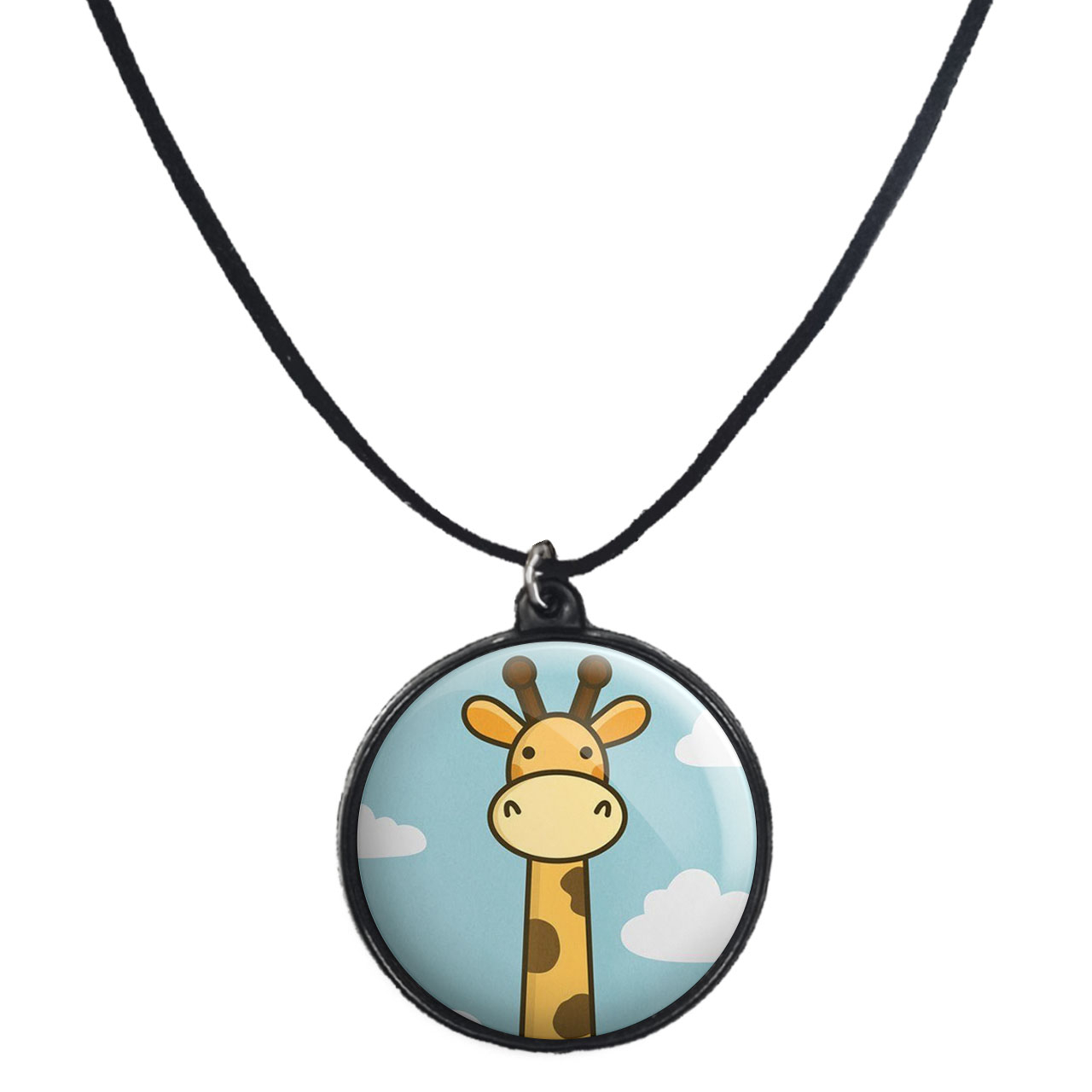 گردنبند پرمانه طرح حیوانات کیوت کد pmb.21473 مدل دو طرفه