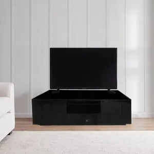 میز تلویزیون مدل شیشه‌ای 175*40 