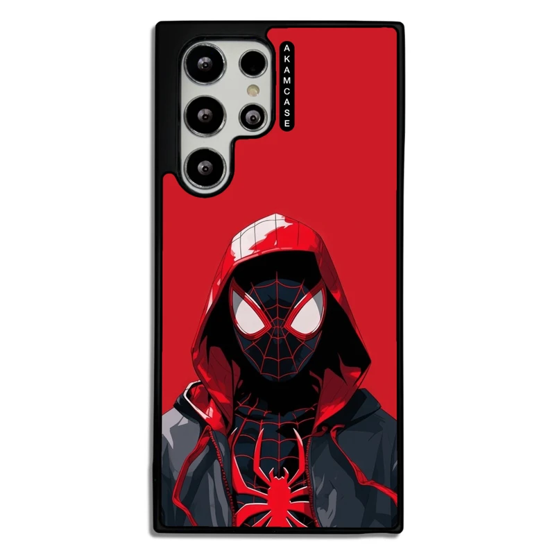 کاور آکام مدل AMC-WSGS22U-SPIDER MAN8 مناسب برای گوشی موبایل سامسونگ Galaxy S22 Ultra