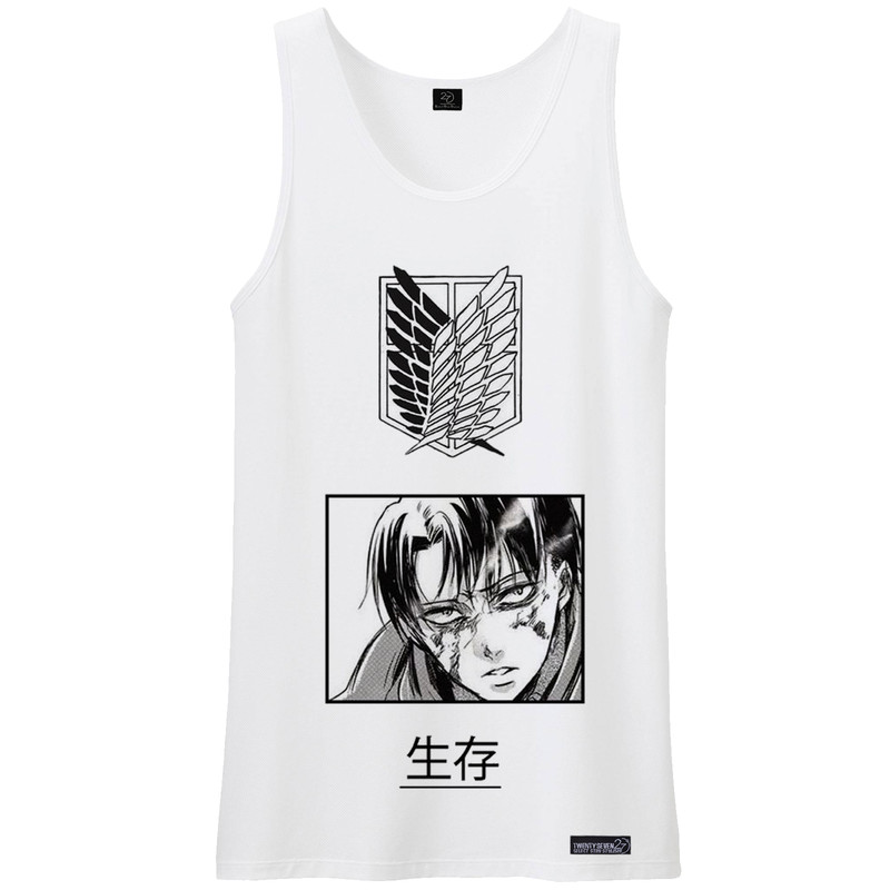 تاپ مردانه 27 مدل  LEVI ATTACK ON TITAN کد WN672
