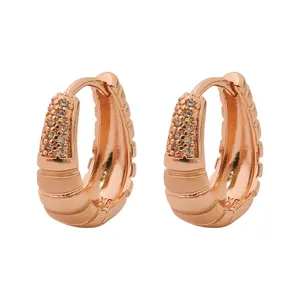 گوشواره حلقه ای زنانه ژوپینگ مدل tx5054