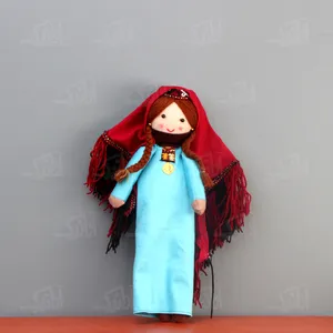 عروسک پارچه ای‏ دست دوز‏  ‏‏رنگ ‏آبی‏ طرح ‏دویدوق‏ مدل 1606800011