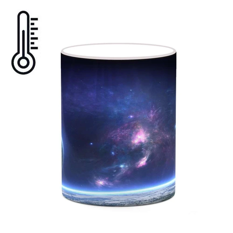 ماگ حرارتی کاکتی مدل فضا و کهکشان کد mgh20205