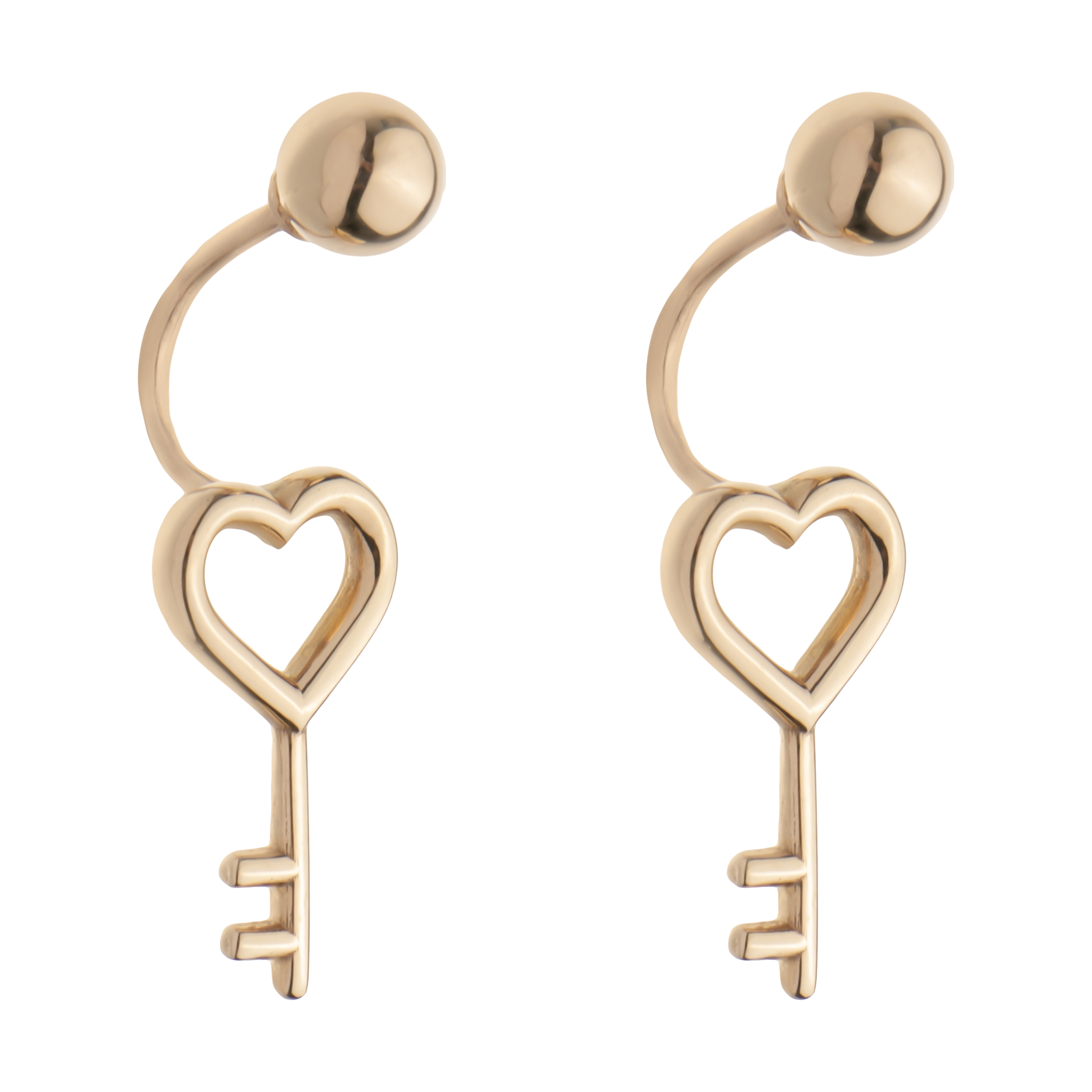 گوشواره طلا 18 عیار زنانه مایا ماهک مدل ME1191