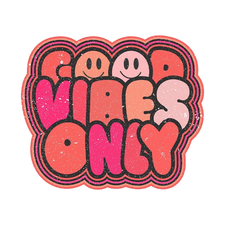 استیکر پارچه و لباس پاد آفرین مدل کارتونی کد S063