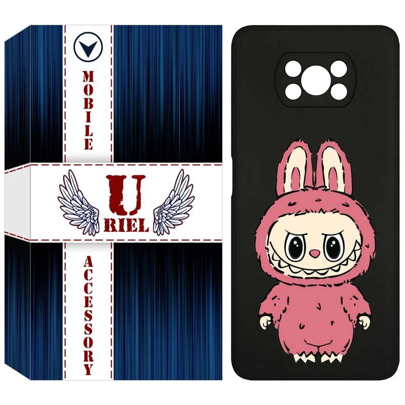 کاور یوریل قاب مدل KSH کد 149 طرح عروسک لبوبو مناسب برای گوشی موبایل شیائومی Poco X3 / X3 Pro